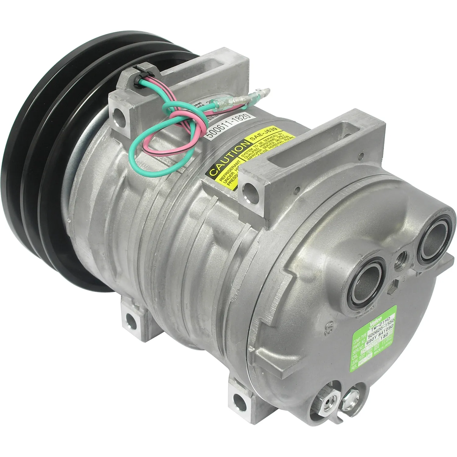 COMPRESOR DE SISTEMA DE AC TM21 24V VALEOSELTEC 2AG - CO 47242V_1_696